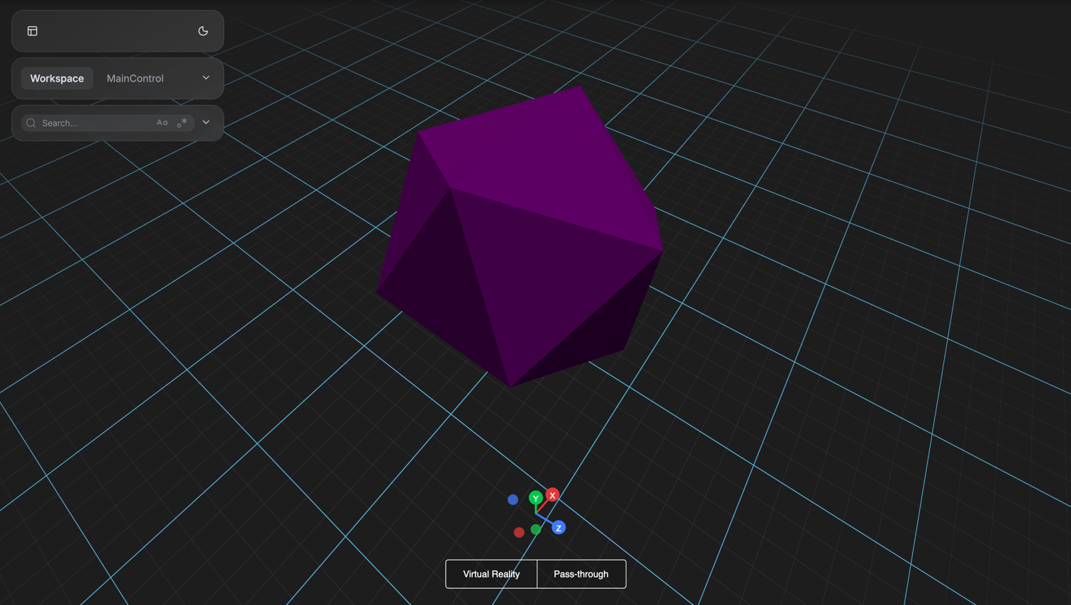 Icosahedron example